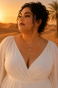 Collier « SANDRINE » | Collier étoiles scintillantes en acier inoxydable doré