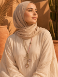 Collier Zara | Bijou romantique rose et doré en acier inoxydable